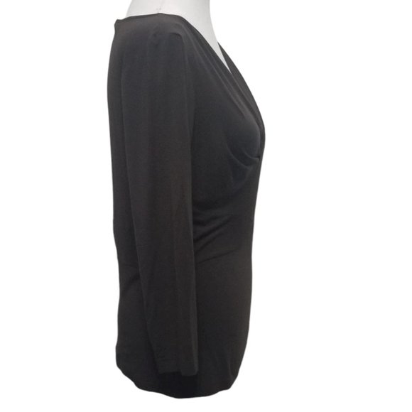 Ann Taylor LOFT Dark Brown Top - Picture 4 of 16